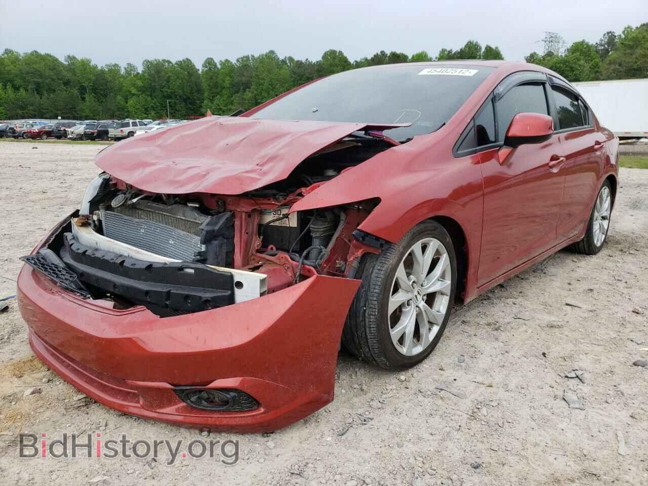 2012 HONDA CIVIC - VIN: 2HGFB6E52CH705136 - Фото 2