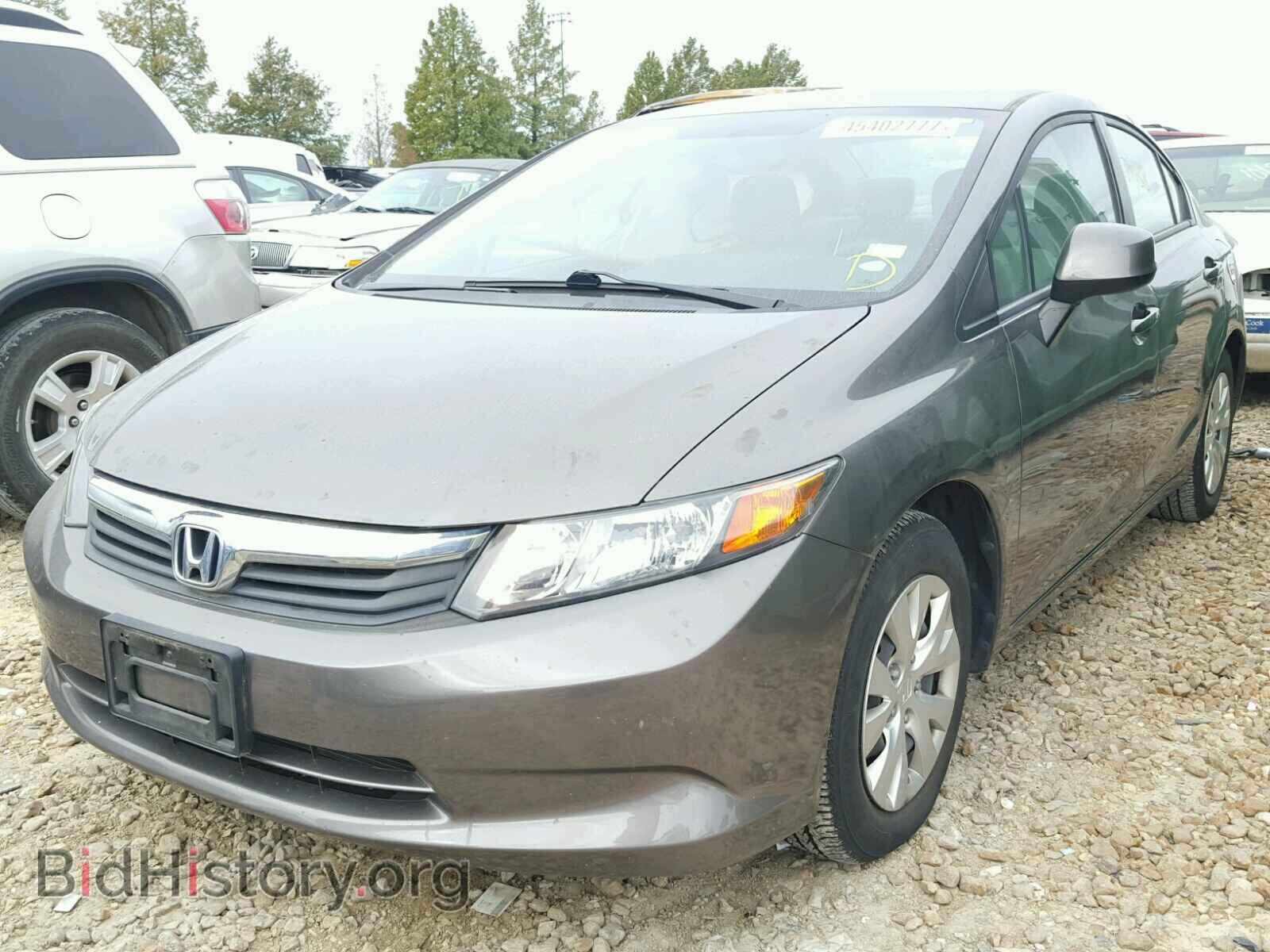2012 HONDA CIVIC - VIN: 19XFB2F56CE070634 - Фото 2