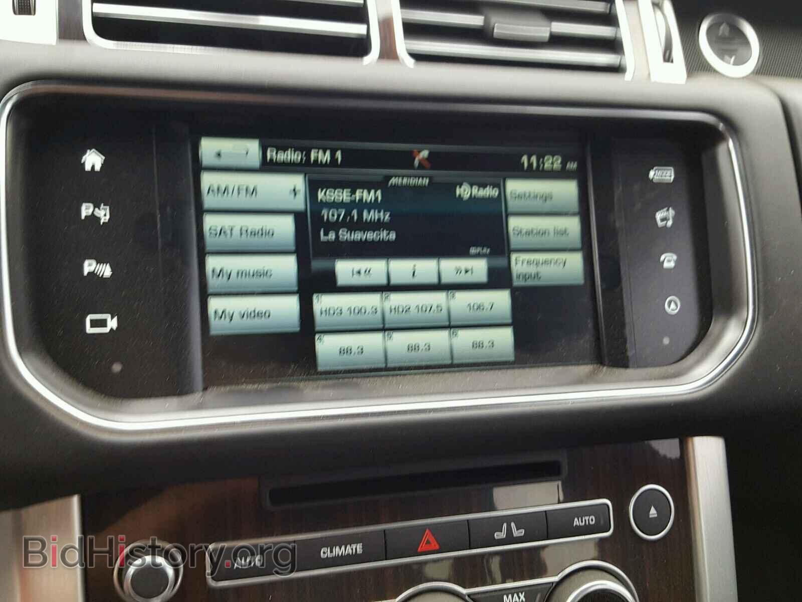 2016 LAND ROVER RANGEROVER - VIN: SALGS2KF1GA301637 - Фото 9