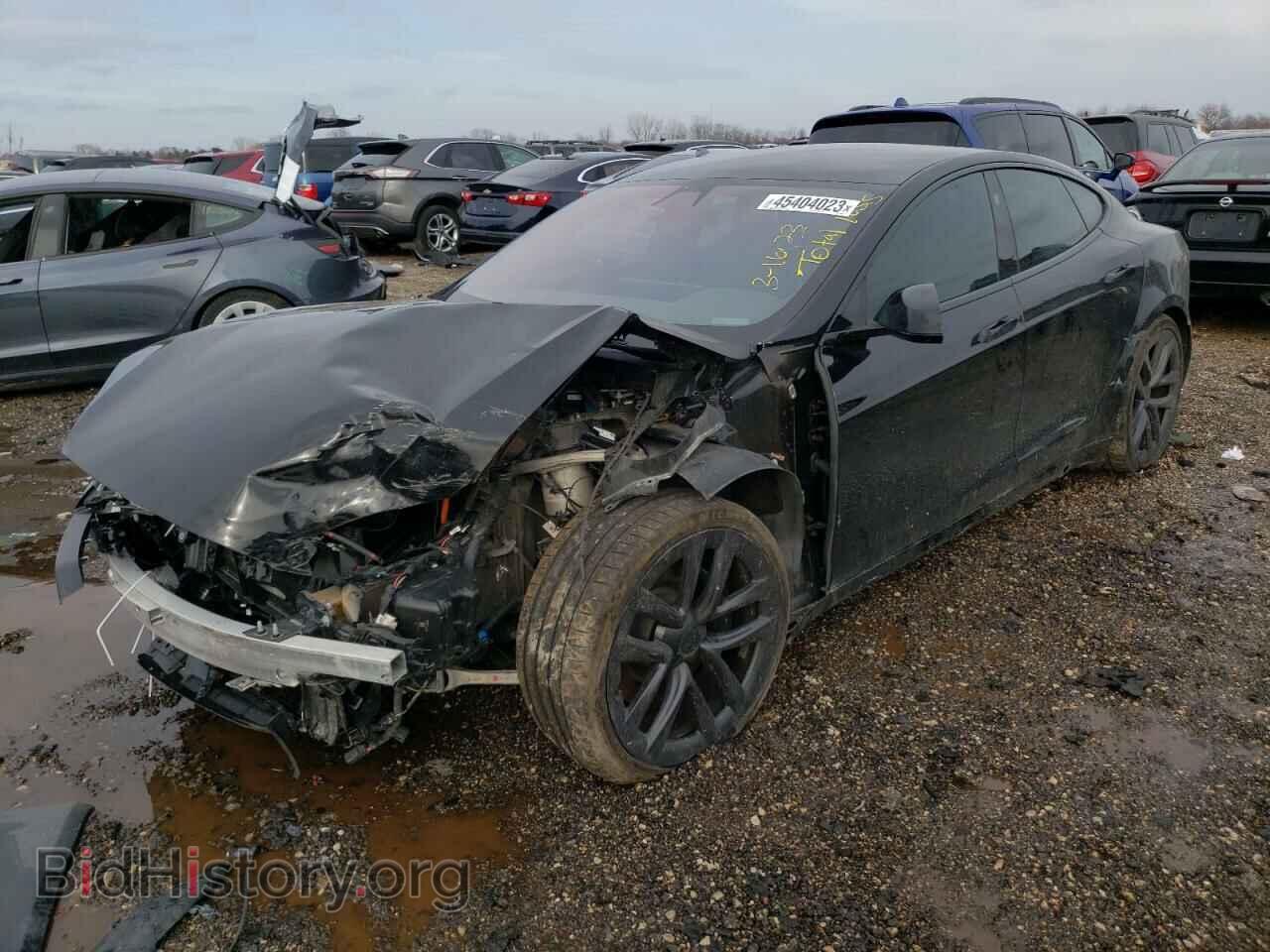 Photo 5YJSA1E54MF438317 - TESLA MODEL S 2021