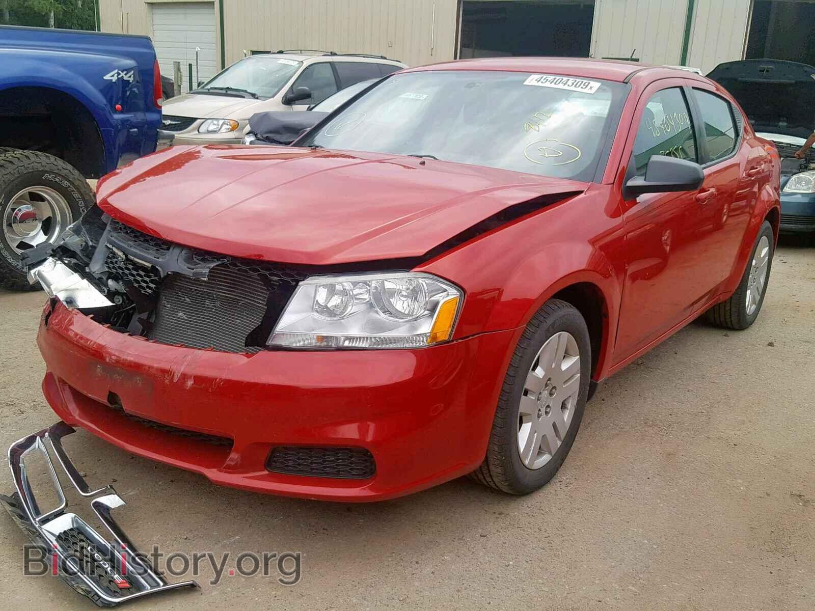 2014 DODGE AVENGER - VIN: 1C3CDZAG5EN116438 - Photo 2