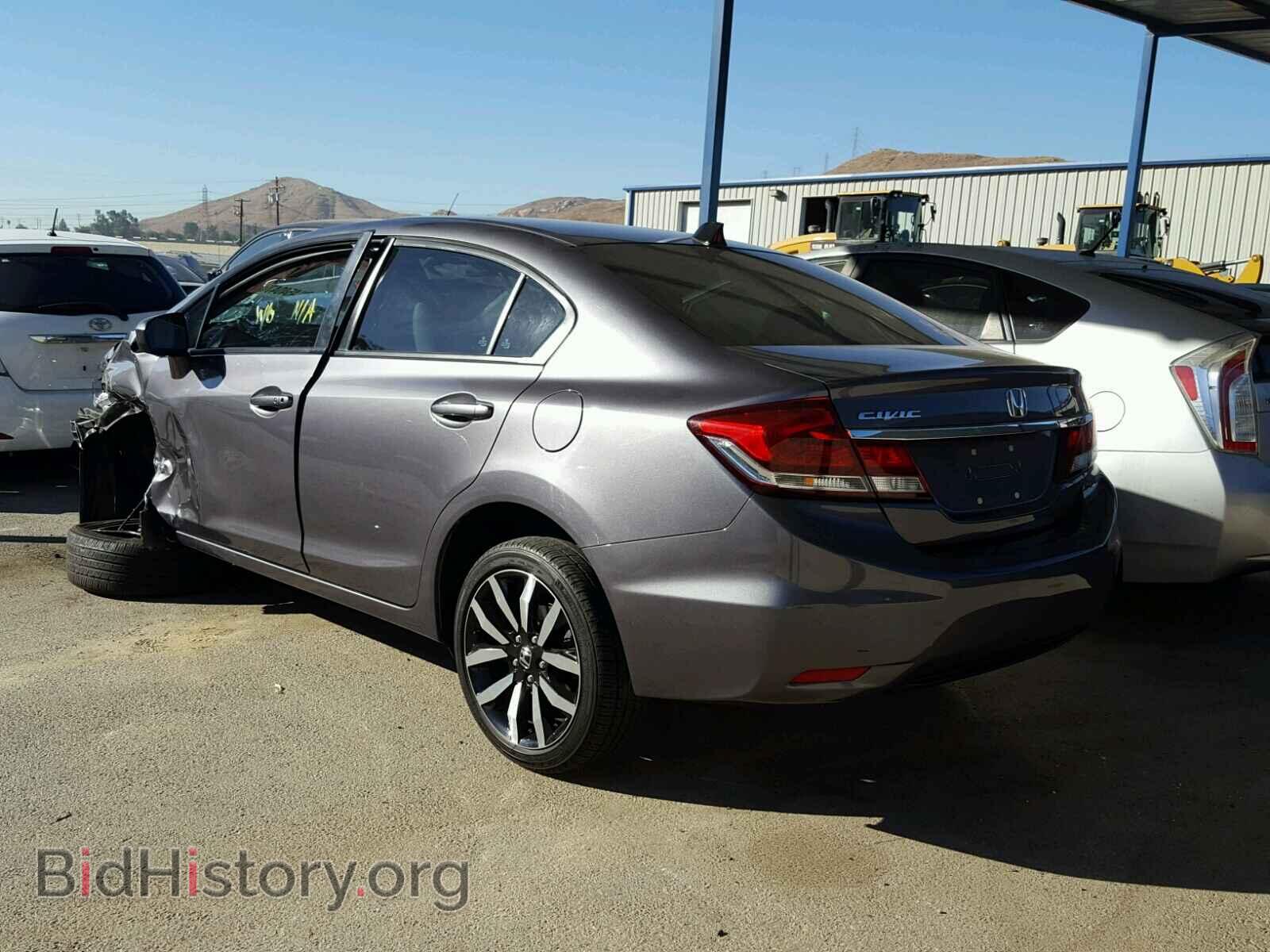 2014 HONDA CIVIC - VIN: 19XFB2F91EE250495 - Фото 3
