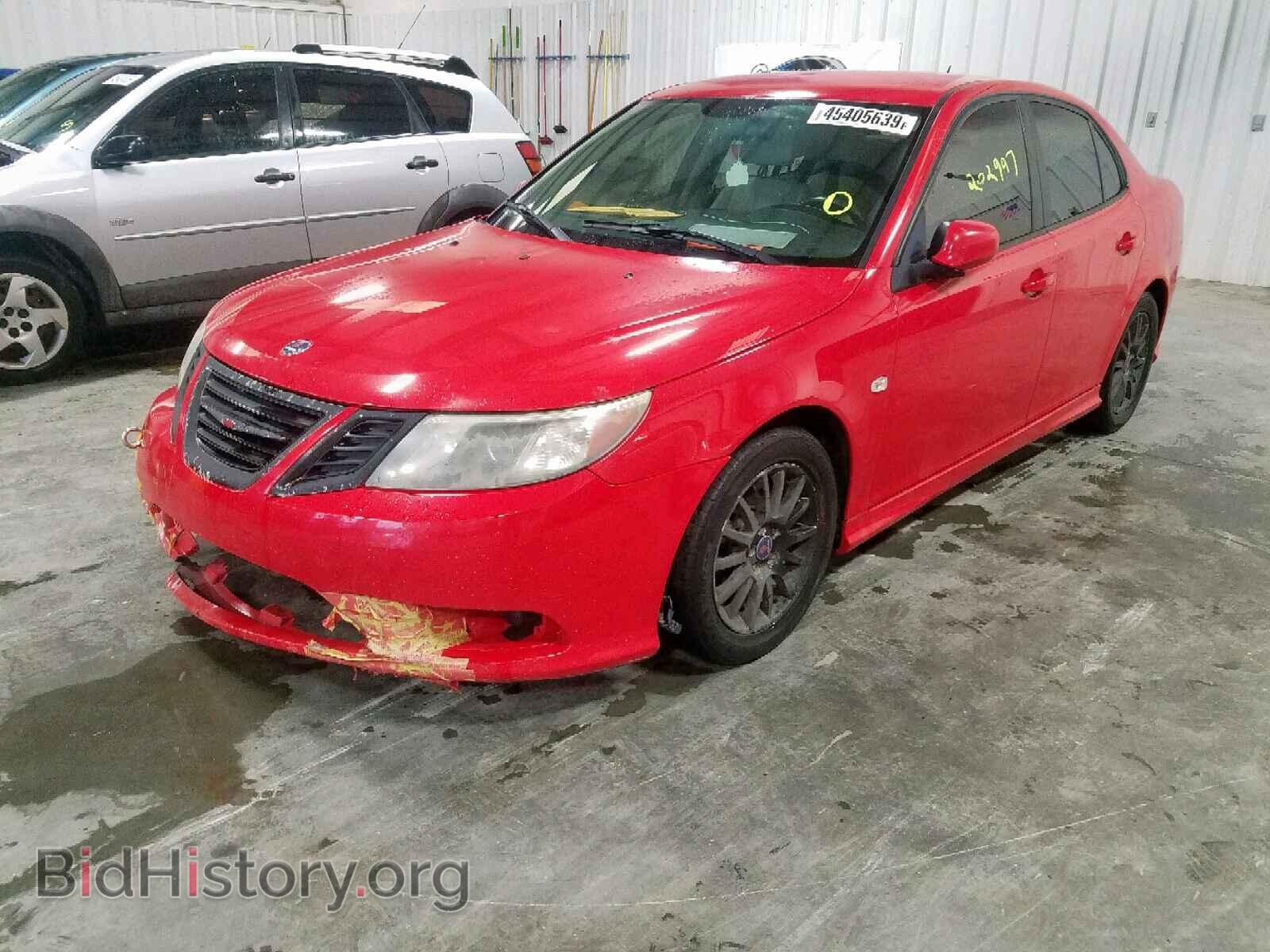 2008 SAAB 9 3 - VIN: YS3FB49Y681013032 - Фото 2