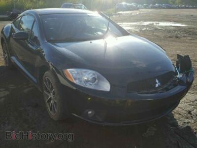 2011 Mitsubishi ECLIPSE Eclipse GS, black — VIN 4A31K5DF8BE002060, Copart