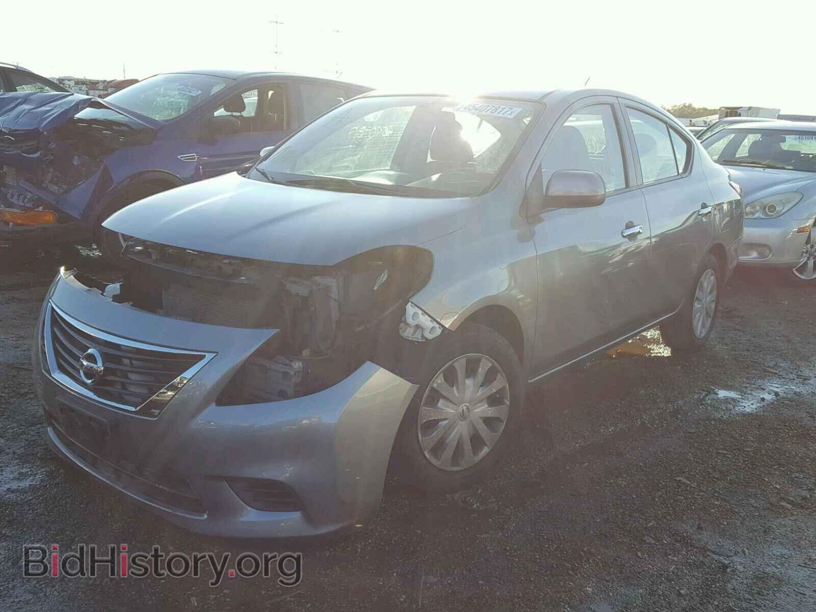 2012 NISSAN VERSA - VIN: 3N1CN7AP7CL825725 - Фото 2
