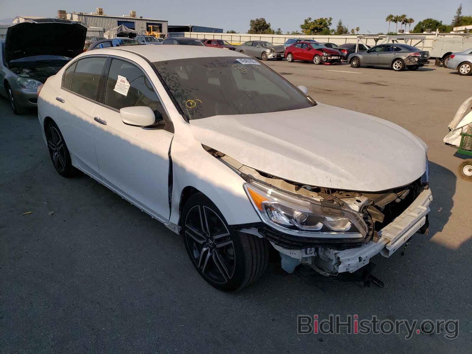 Photo 1HGCR2F5XHA129498 - HONDA ACCORD 2017