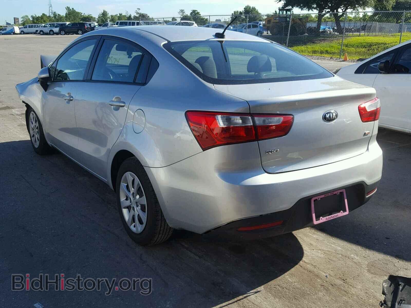 2014 KIA RIO - VIN: KNADM4A32E6375752 - Фото 3