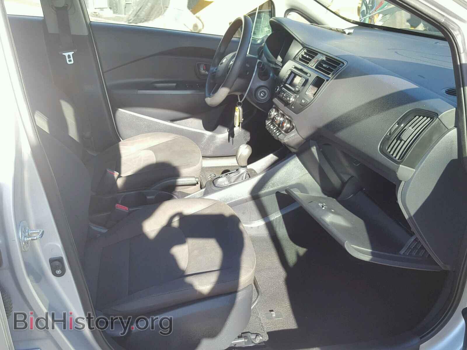 2014 KIA RIO - VIN: KNADM4A32E6375752 - Фото 5