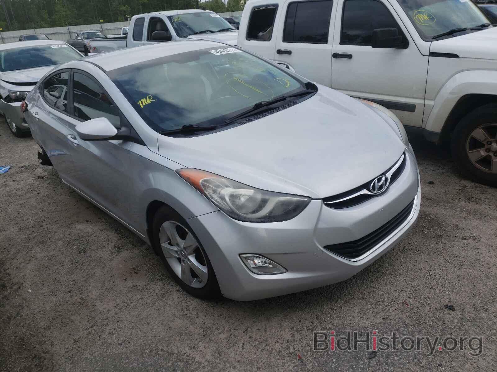 Photo KMHDH4AE0CU346988 - HYUNDAI ELANTRA 2012