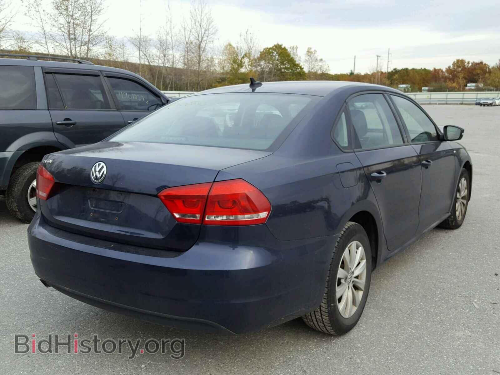 2014 VOLKSWAGEN PASSAT - VIN: 1VWAP7A38EC011123 - Фото 4