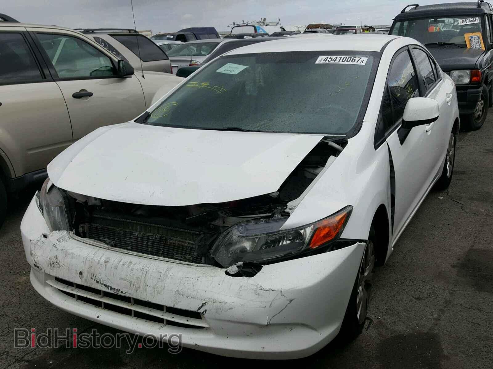 2012 HONDA CIVIC - VIN: 19XFB2F53CE371538 - Фото 2