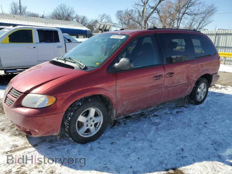 2006 Dodge CARAVAN SXT (VIN 2D4GP44L66R628023) — photo 1 of 13, Copart, damage: side
