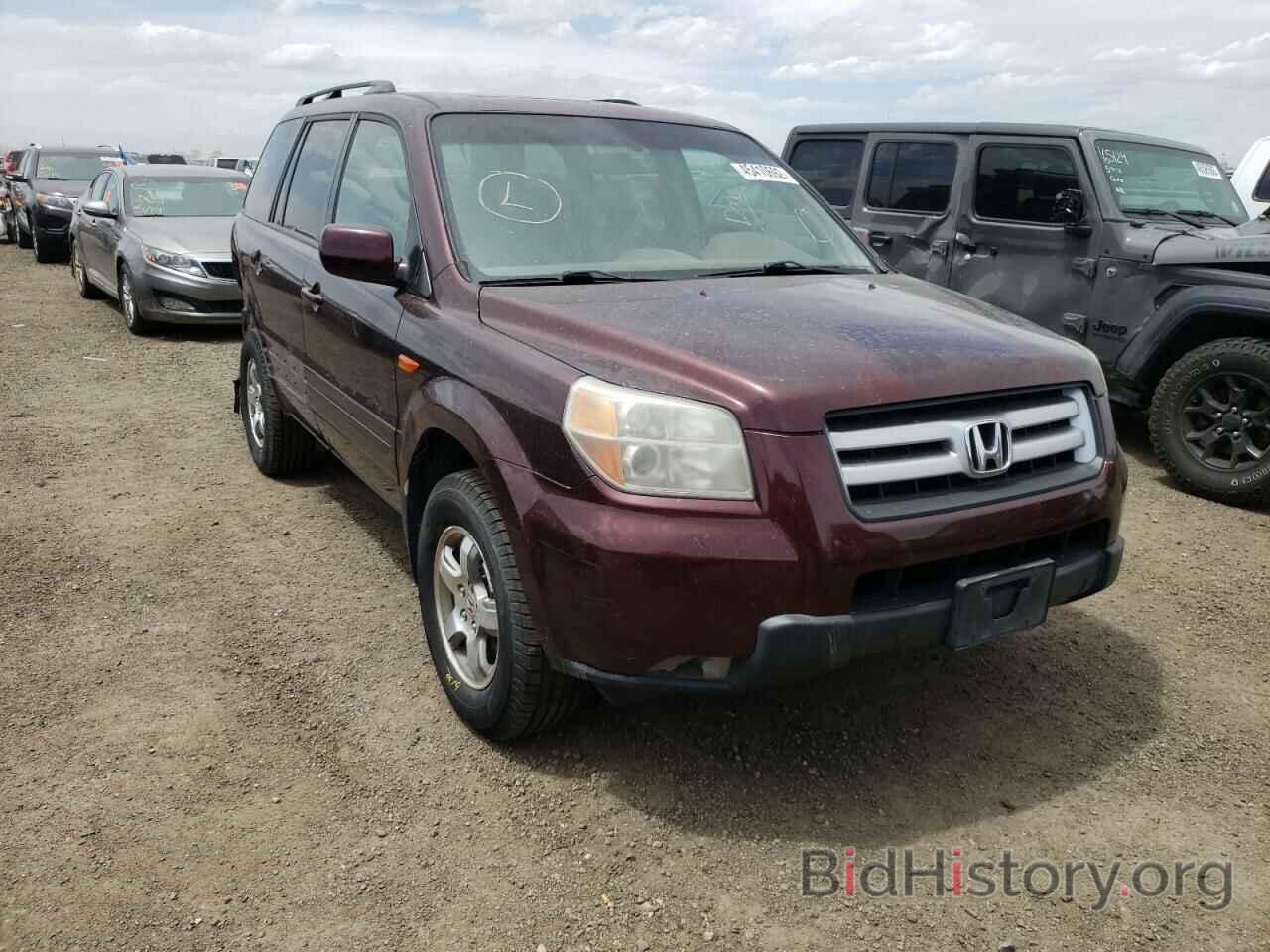 Photo 2HKYF185X7H536328 - HONDA PILOT 2007