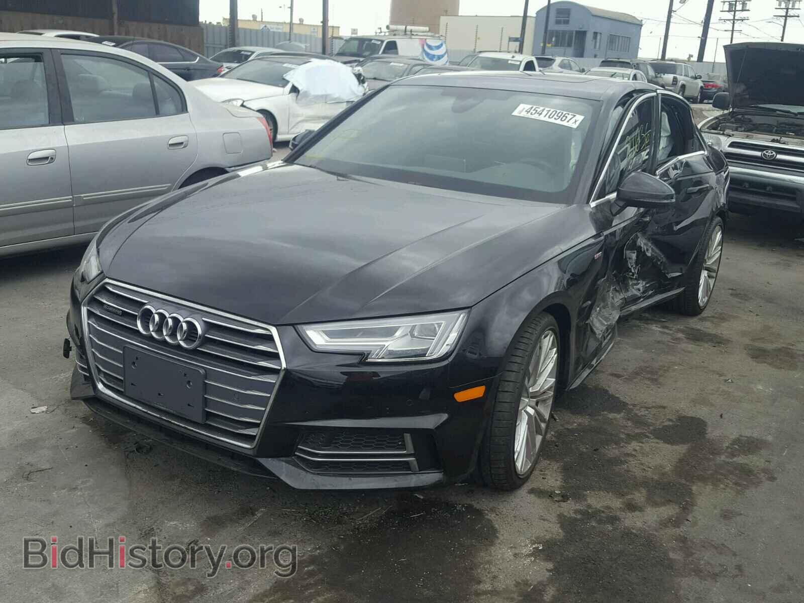 2017 AUDI A4 - VIN: WAUENAF44HN045378 - Photo 2