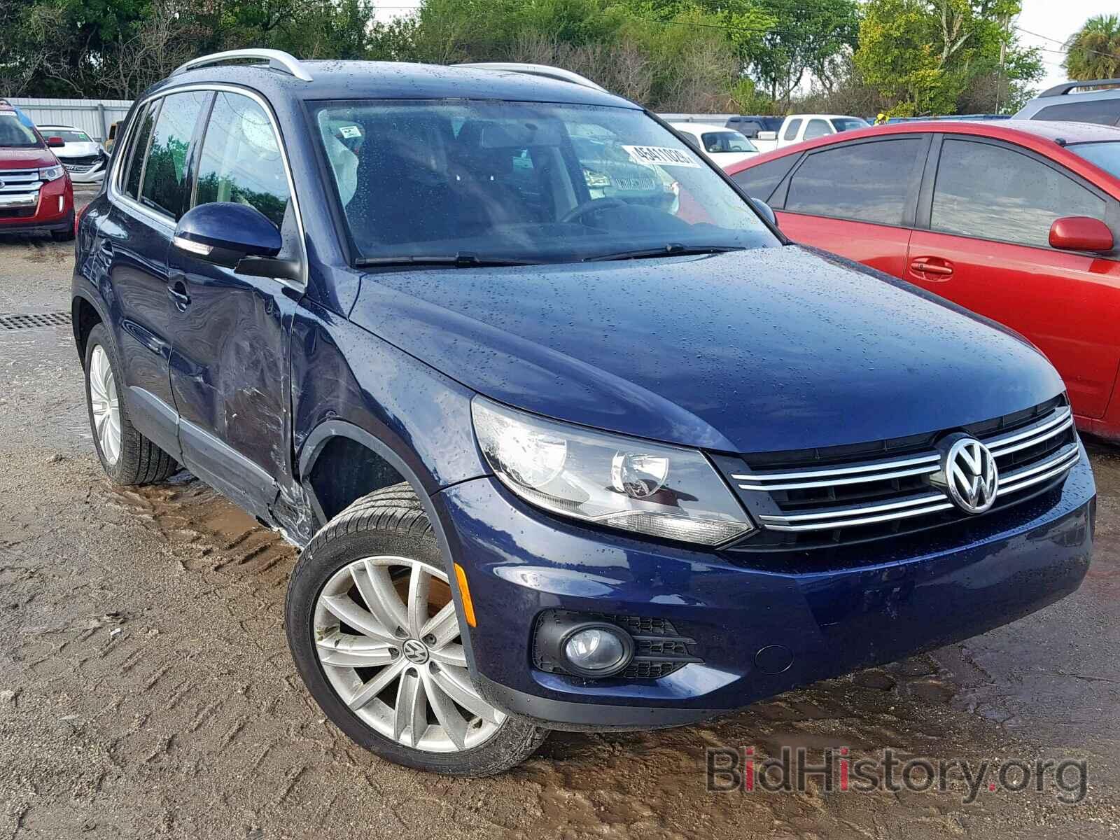 Фотография WVGAV3AX4EW520348 - VOLKSWAGEN TIGUAN S 2014