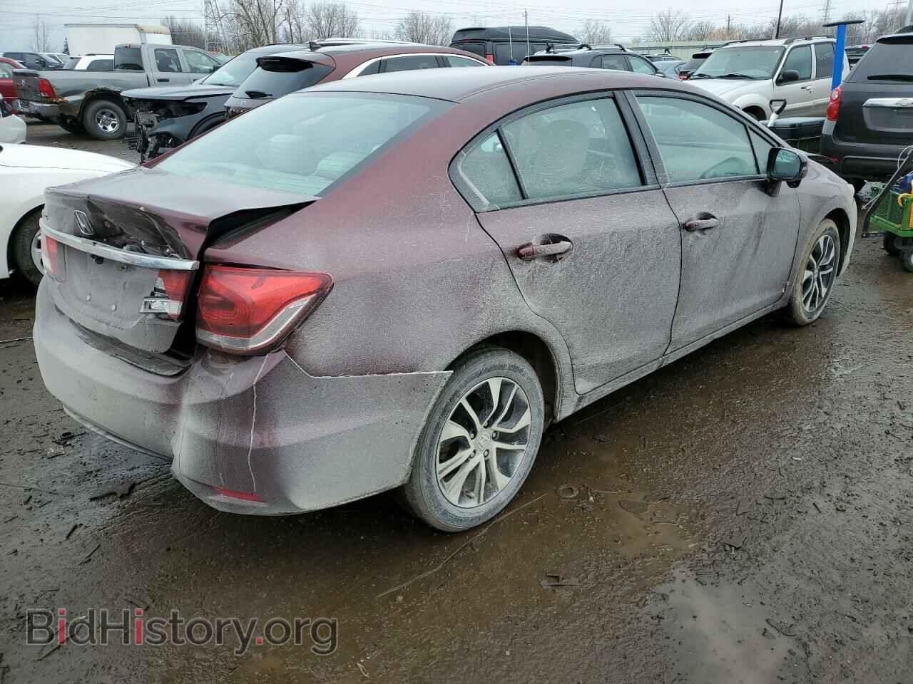 2014 HONDA CIVIC - VIN: 19XFB2F88EE046624 - Фото 3