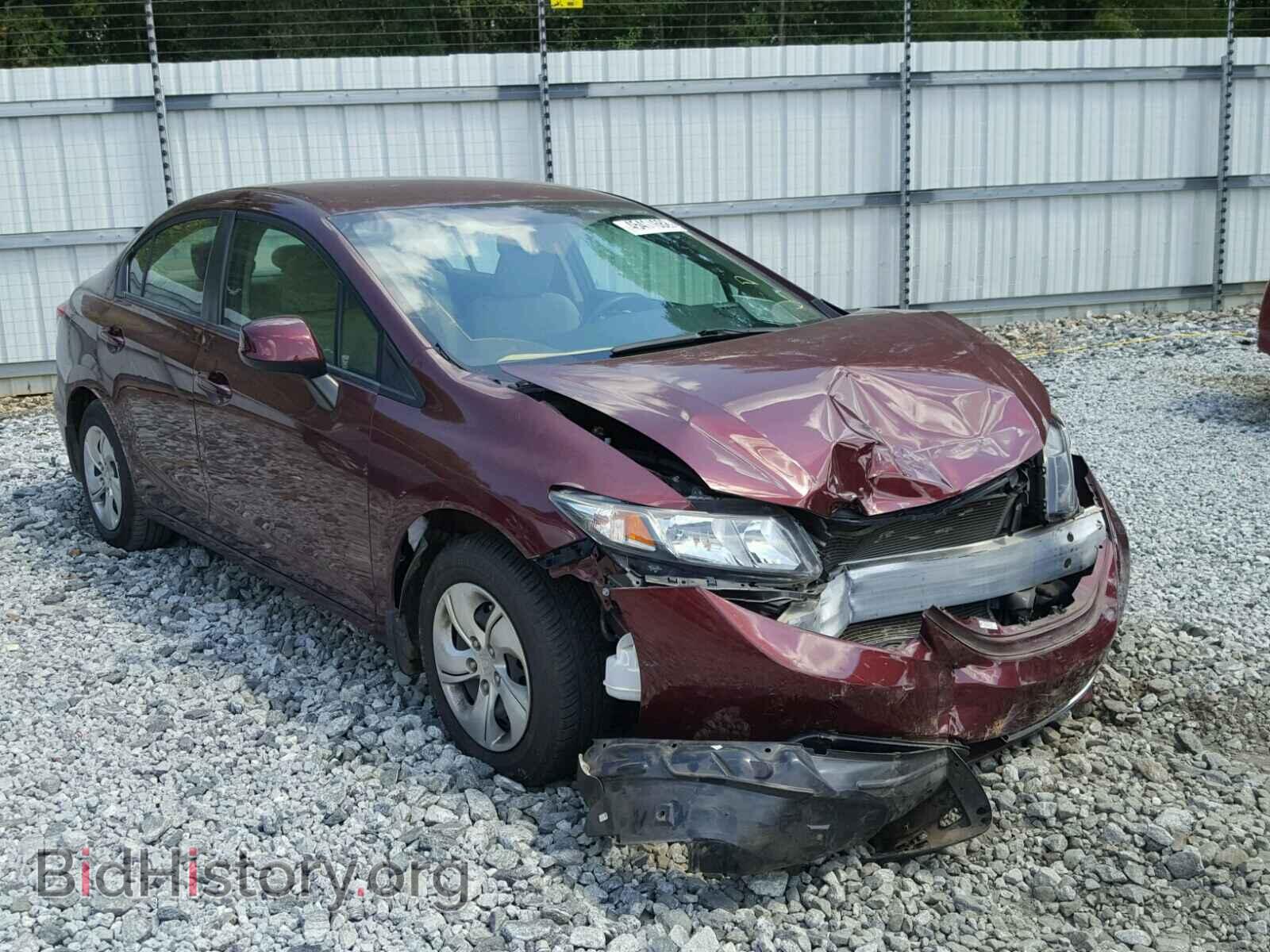 Фотография 2HGFB2F55DH594302 - HONDA CIVIC LX 2013