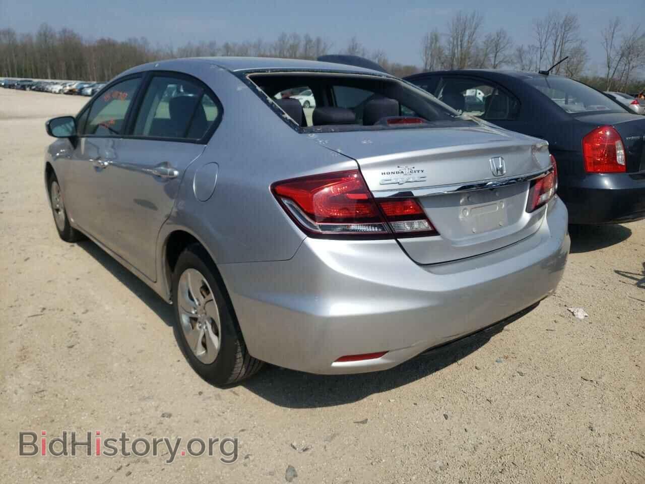2014 HONDA CIVIC - VIN: 19XFB2F53EE070142 - Фото 3