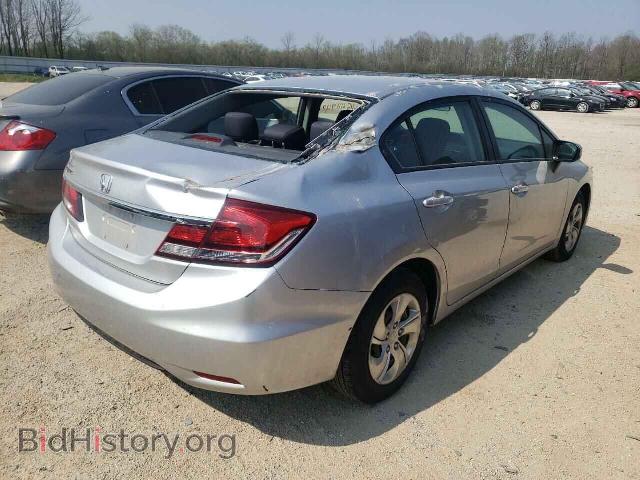 2014 HONDA CIVIC - VIN: 19XFB2F53EE070142 - Фото 4