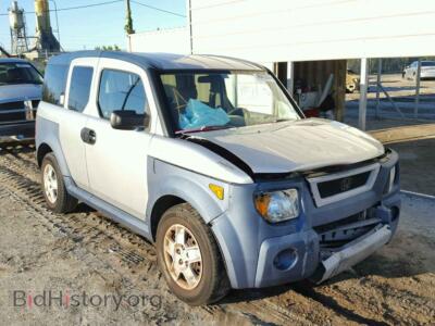 2006 Honda ELEMENT, двухцветный — VIN 5J6YH28366L001970, Copart