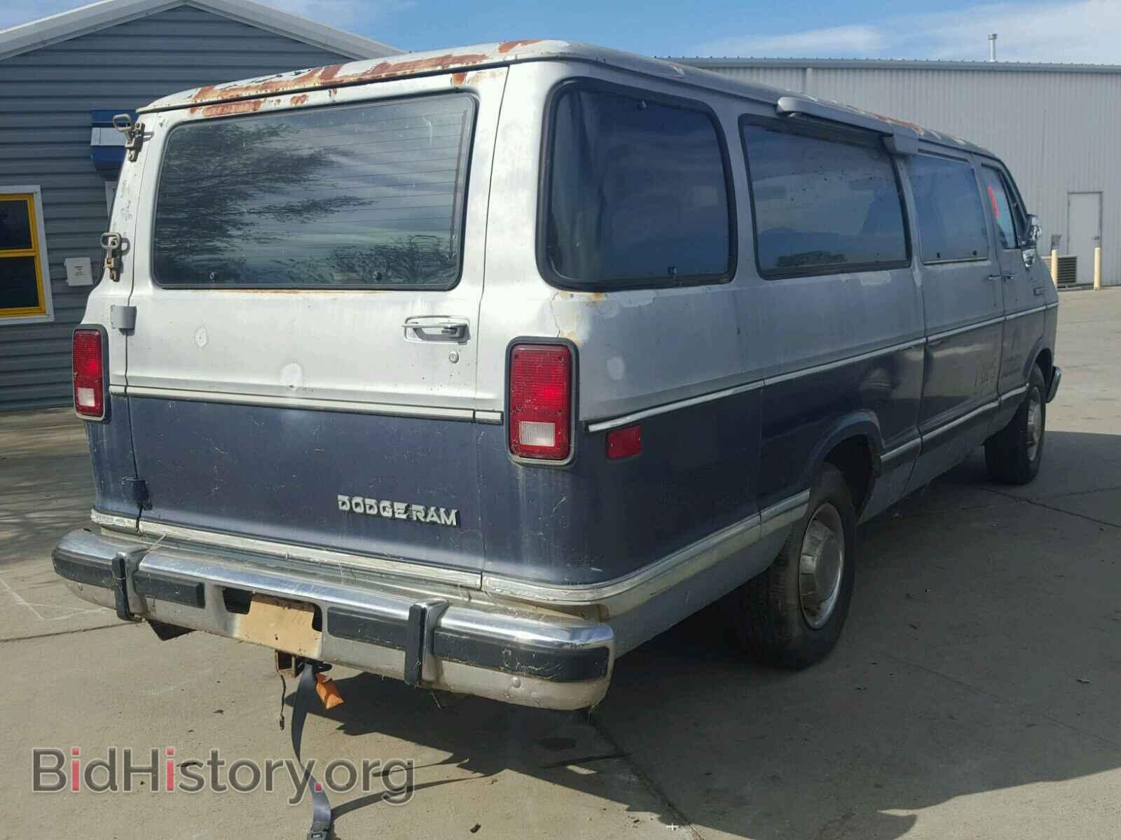 1991 DODGE RAM VAN - VIN: 2B5WB35Z7MK400745 - Фото 4
