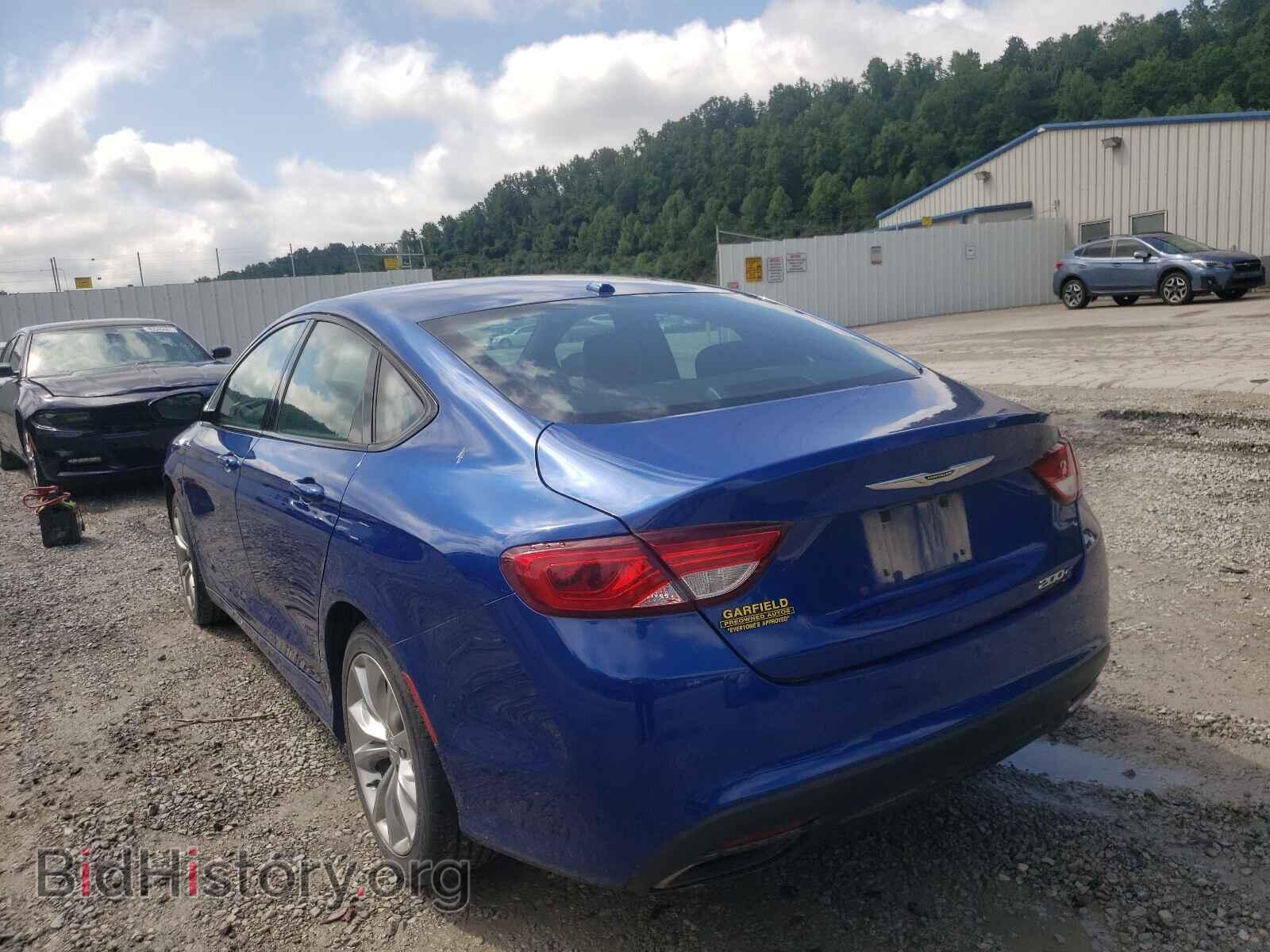 2015 CHRYSLER 200 - VIN: 1C3CCCBB3FN706299 - Фото 3