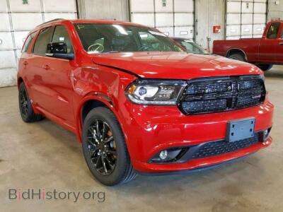 2018 Dodge DURANGO GT, красный — VIN 1C4RDJDG6JC489481, Copart