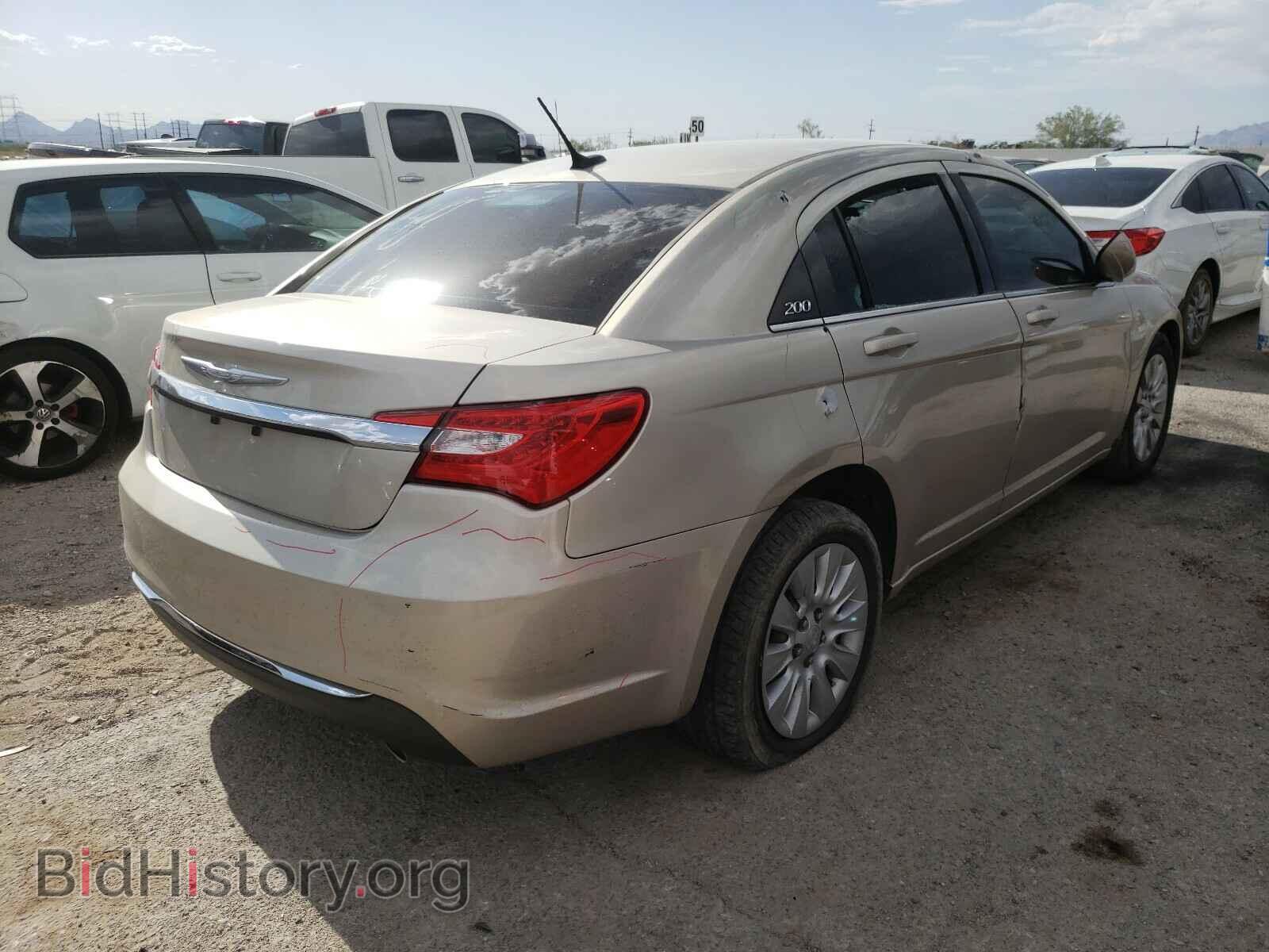 2013 CHRYSLER 200 - VIN: 1C3CCBAG5DN728146 - Фото 4