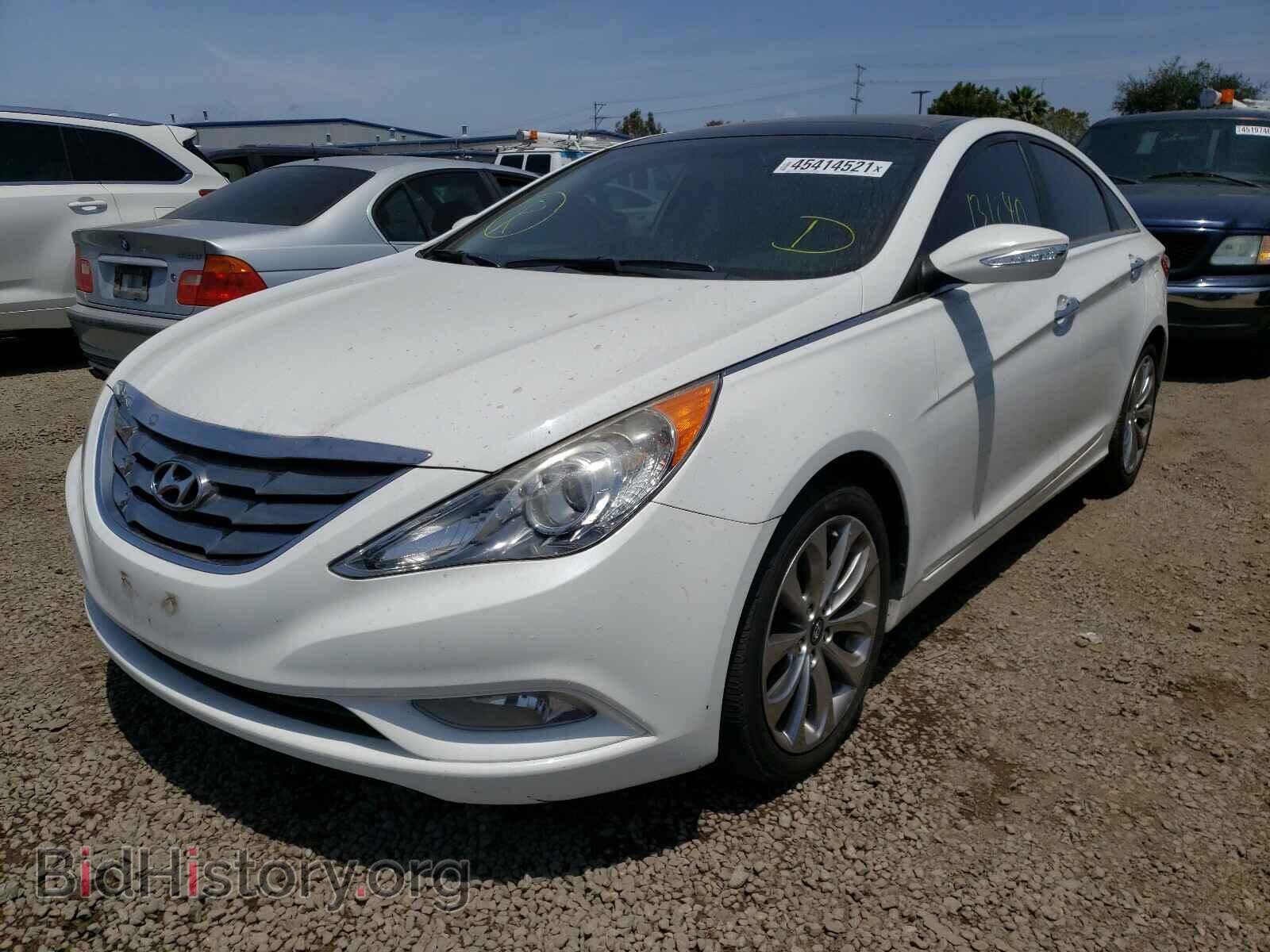 2012 HYUNDAI SONATA - VIN: 5NPEC4AB7CH455844 - Фото 2
