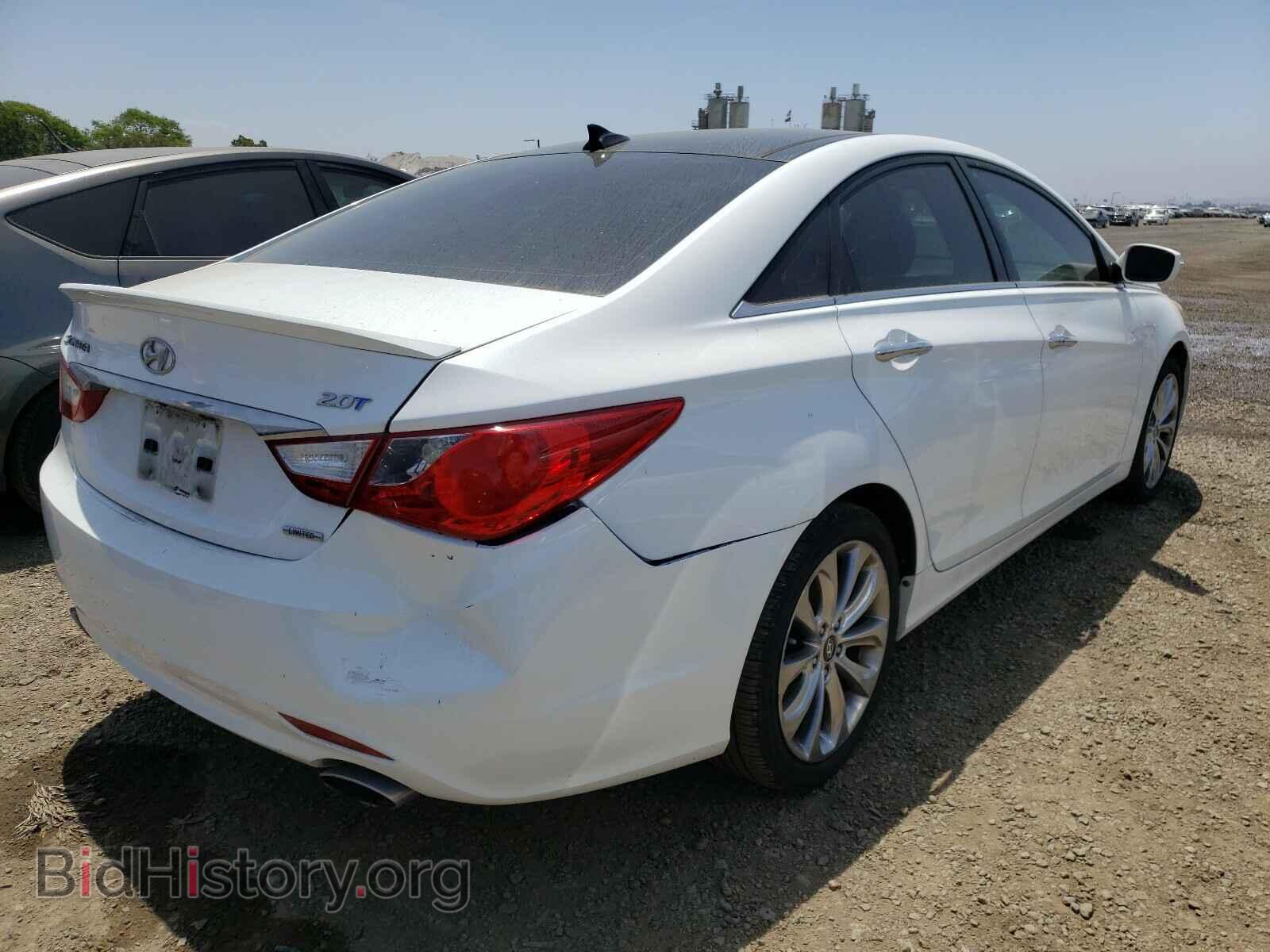 2012 HYUNDAI SONATA - VIN: 5NPEC4AB7CH455844 - Фото 4
