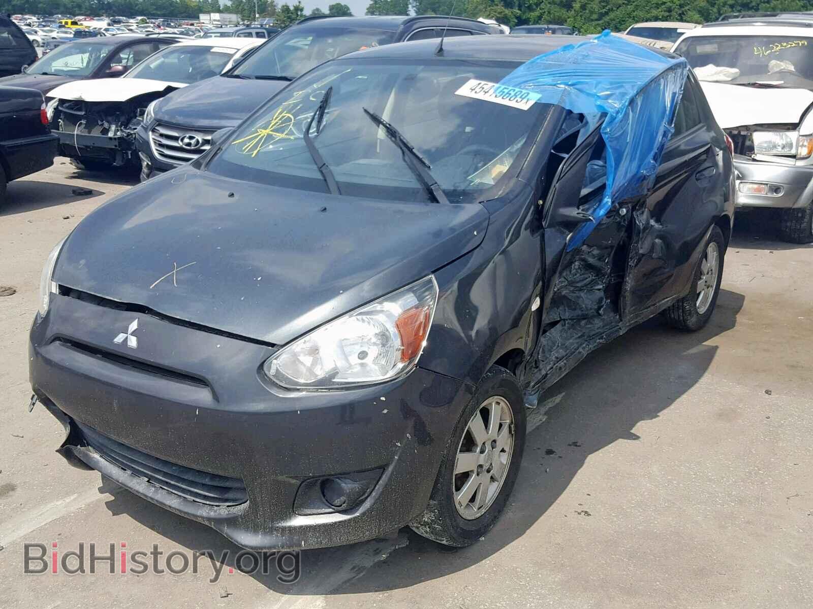2014 MITSUBISHI MIRAGE - VIN: ML32A3HJ0EH002640 - Фото 2