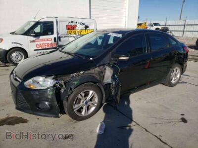 2014 Ford FOCUS Focus SE, черный — VIN 1FADP3F2XEL148725, Copart