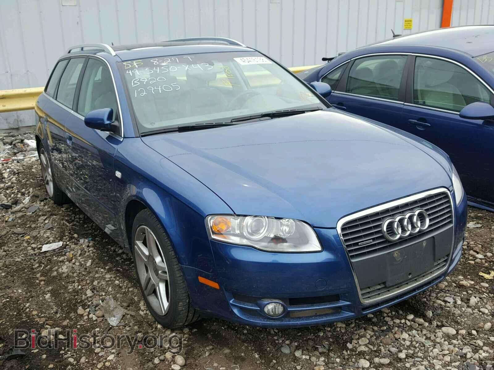 Фотография WAUKF78E97A129405 - AUDI A4 2007