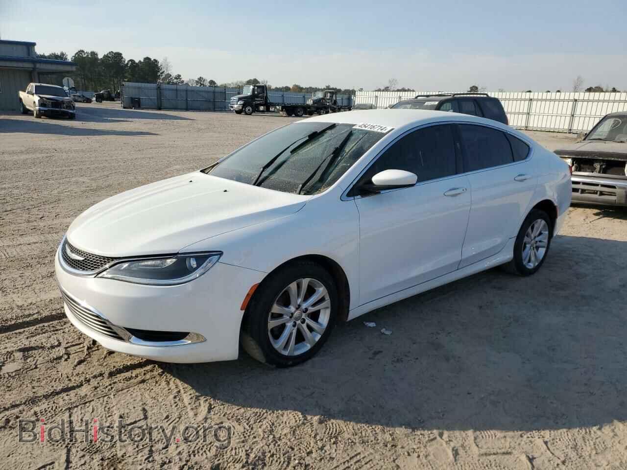 Фотография 1C3CCCAB1GN109770 - CHRYSLER 200 2016