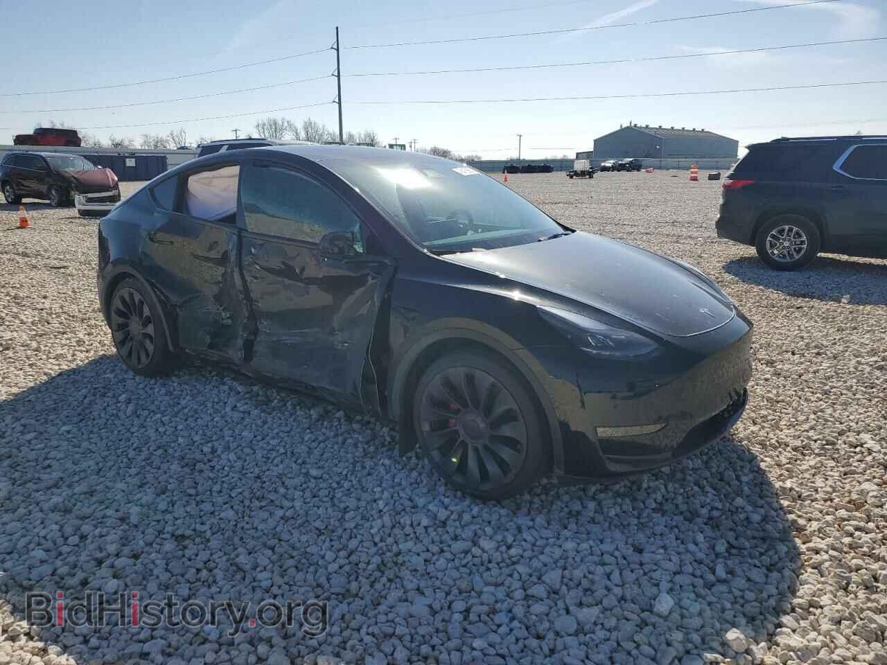 2024 TESLA MODEL Y - VIN: 7SAYGDEF1RA307520 - Фото 4