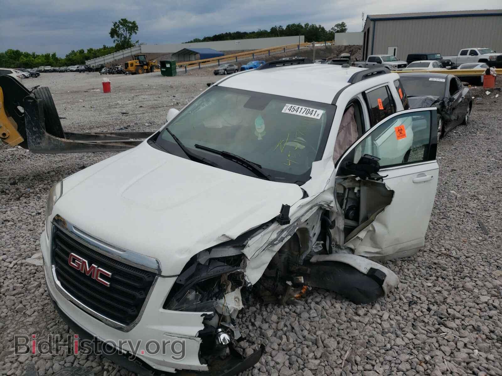 2017 GMC TERRAIN - VIN: 2GKALNEK1H6265309 - Фото 2