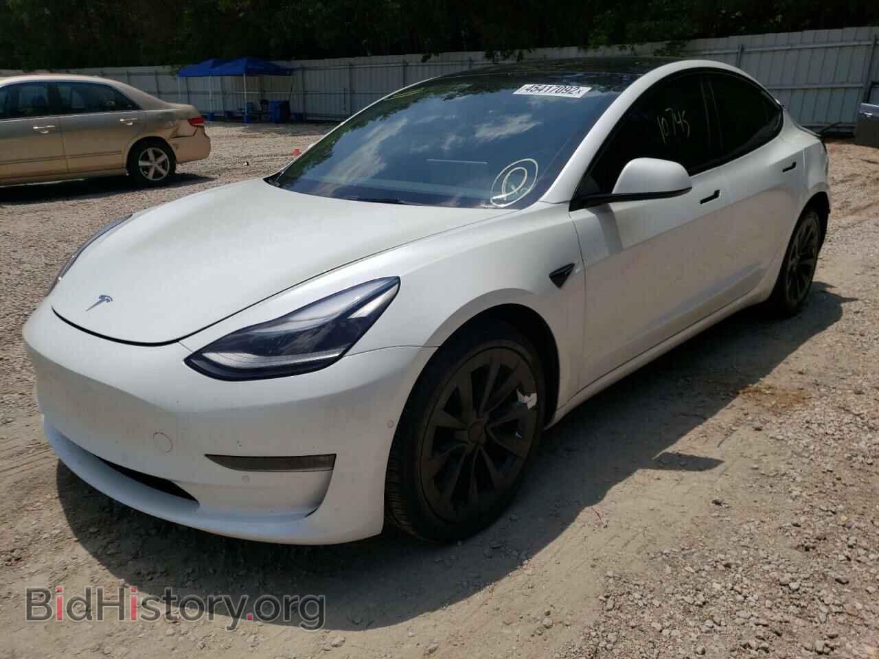 2022 TESLA MODEL 3 - VIN: 5YJ3E1EB9NF118507 - Photo 2