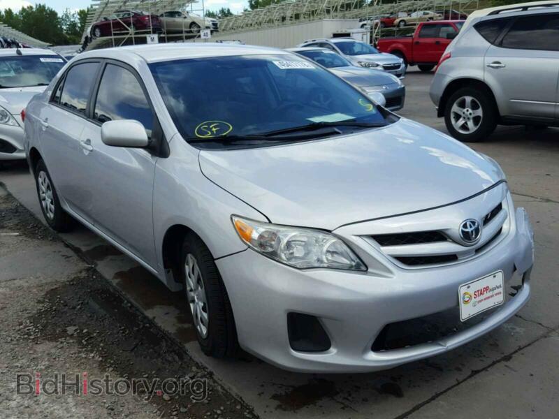 2011 Toyota COROLLA BA (VIN 2T1BU4EEXBC633395) — photo 1 of 10, Copart, damage: front end