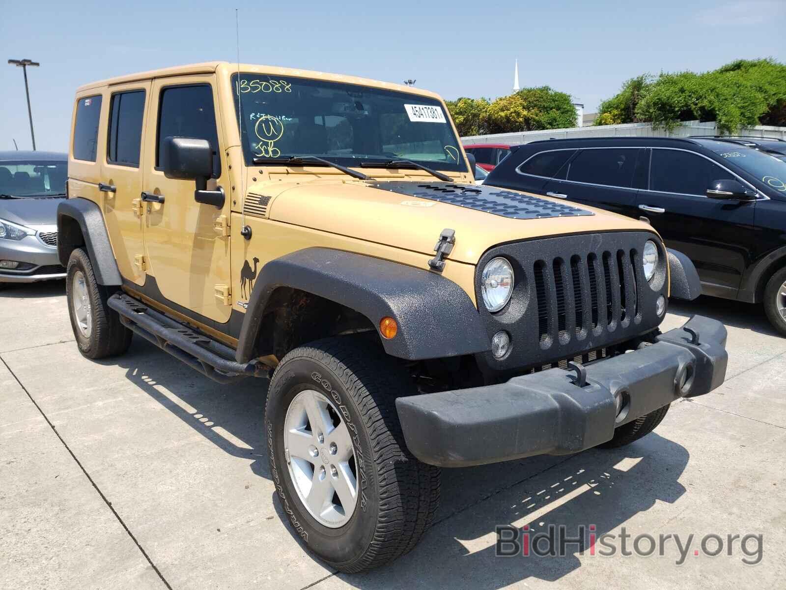 Photo 1C4HJWEG2EL135088 - JEEP WRANGLER 2014