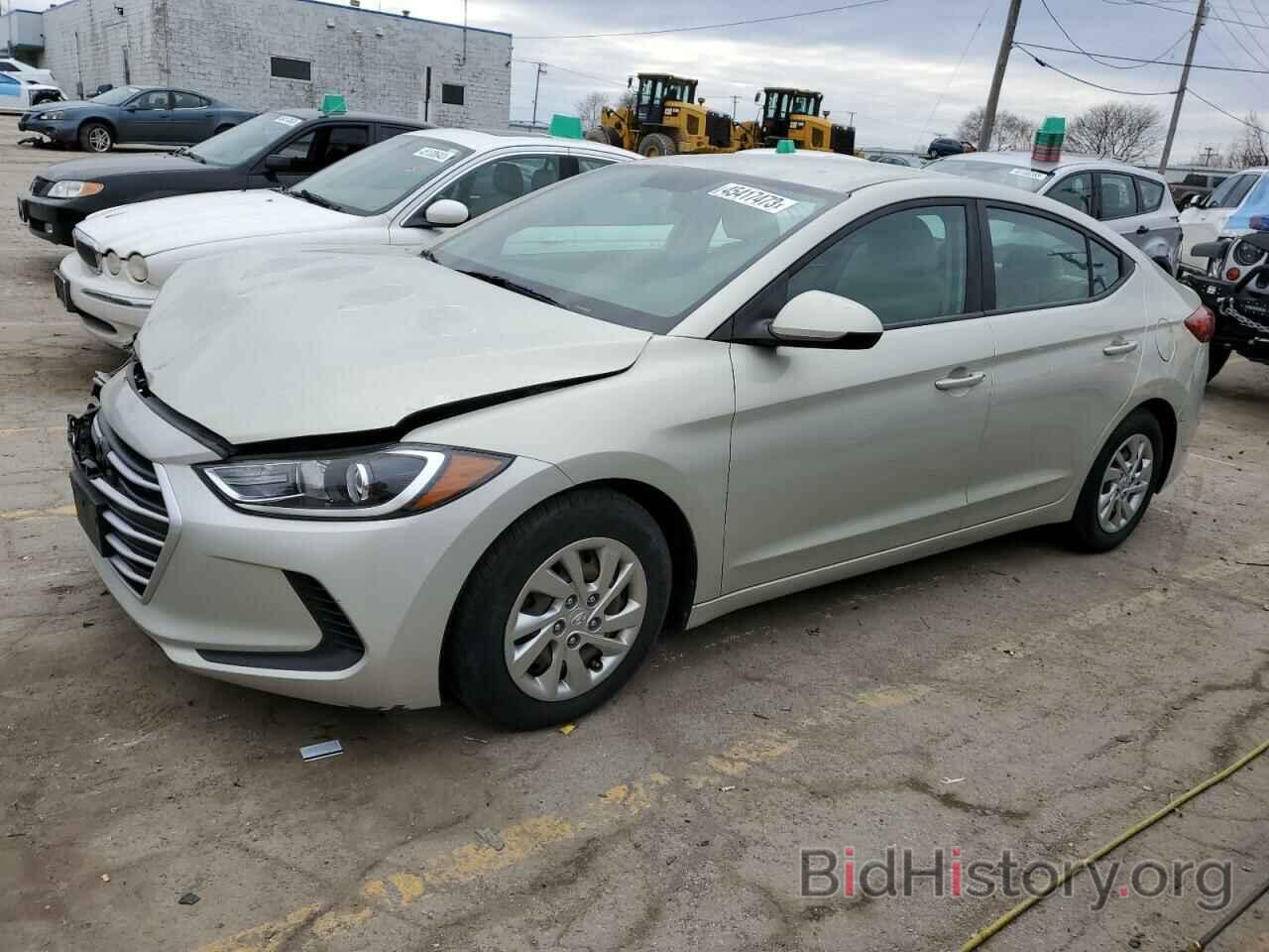 Photo KMHD74LF3HU105877 - HYUNDAI ELANTRA 2017