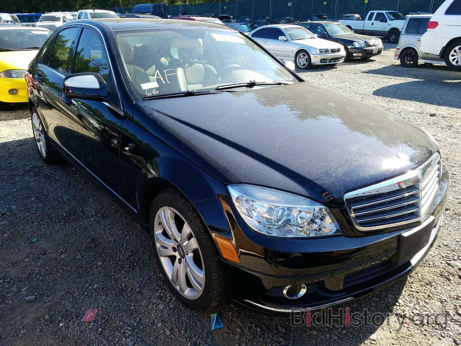 Photo WDDGF54X38R020239 - MERCEDES-BENZ C CLASS 2008