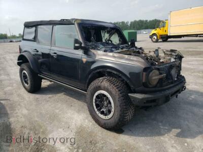 2021 Ford BRONCO Bronco BAS, черный — VIN 1FMEE5DP7MLA96432, Copart