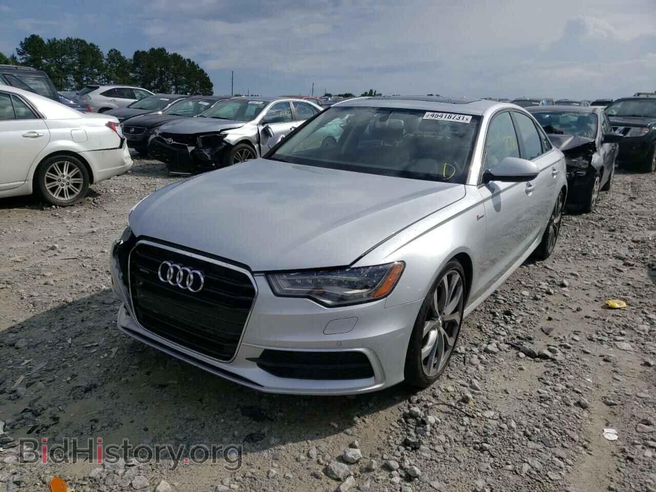 2013 AUDI A6 - VIN: WAUHGAFC9DN097257 - Фото 2