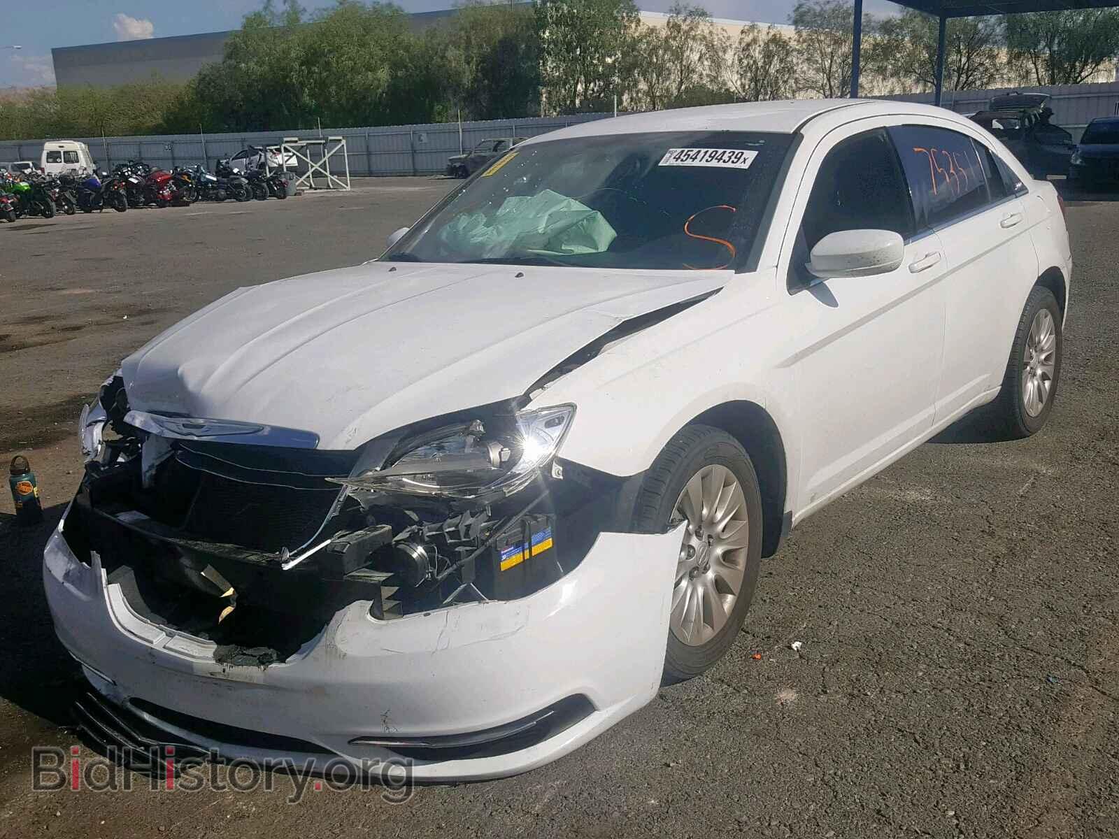2014 CHRYSLER 200 - VIN: 1C3CCBAB9EN231106 - Фото 2