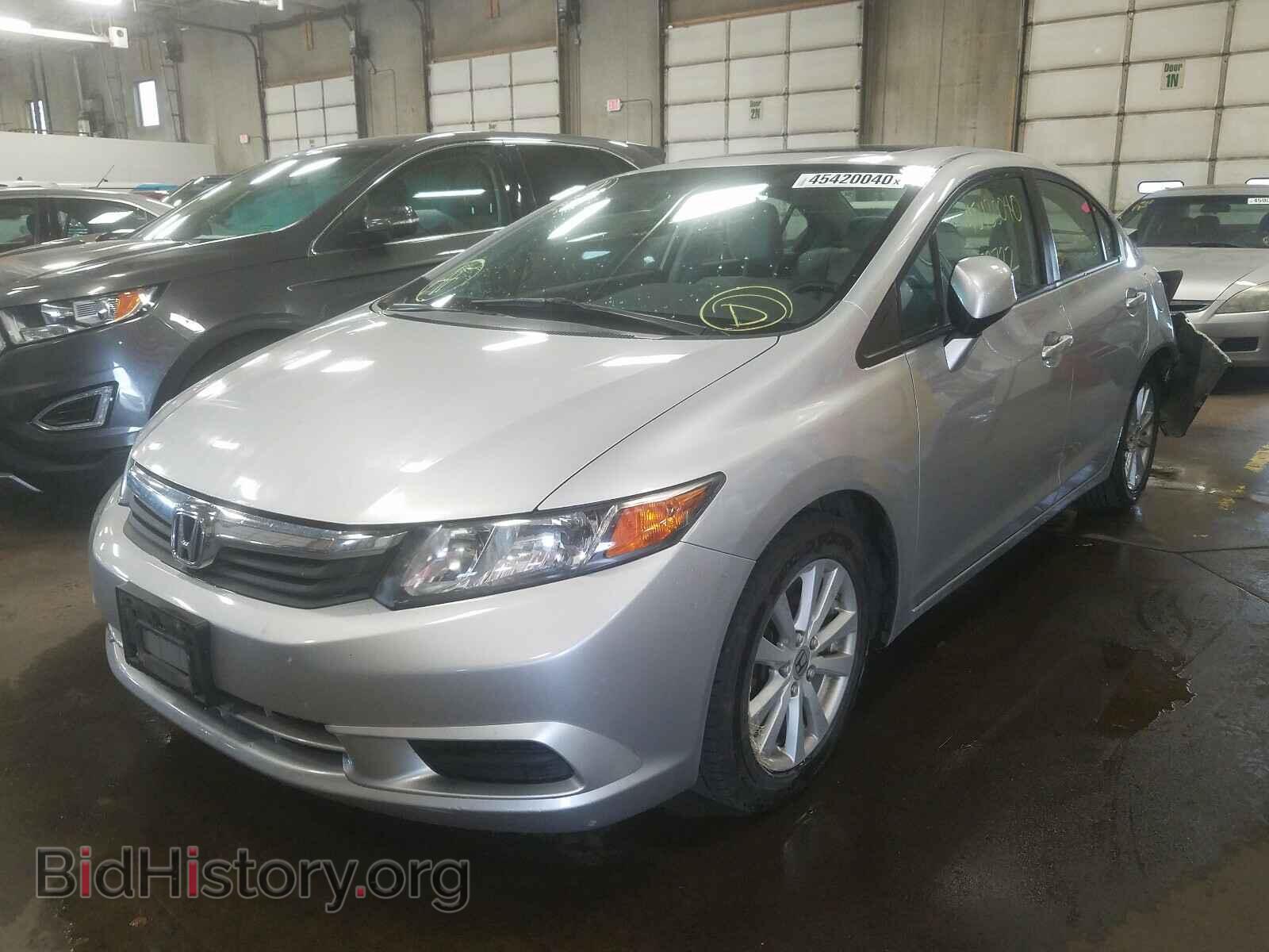 2012 HONDA CIVIC - VIN: 19XFB2F83CE057883 - Фото 2