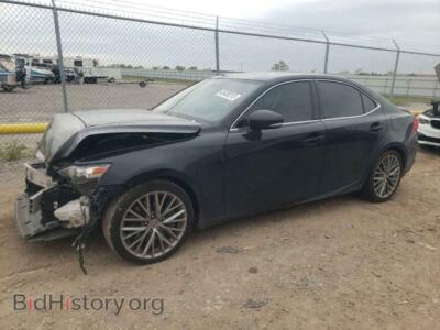 2014 Lexus IS IS 350, черный — VIN JTHBE1D28E5008335, Copart