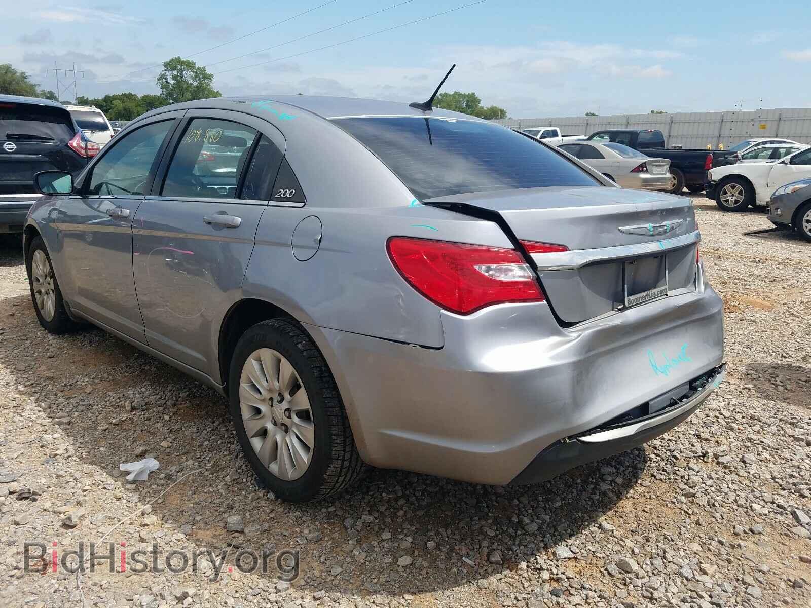 2014 CHRYSLER 200 - VIN: 1C3CCBAB4EN208901 - Фото 3