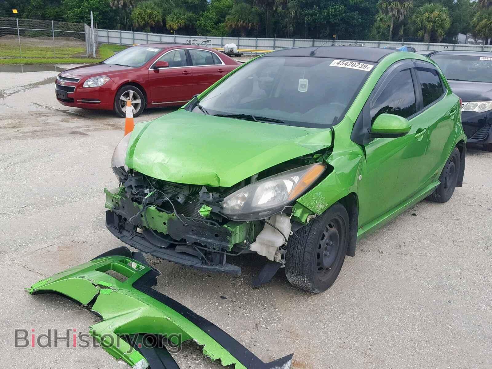 2011 MAZDA 2 - VIN: JM1DE1HZ3B0107672 - Photo 2