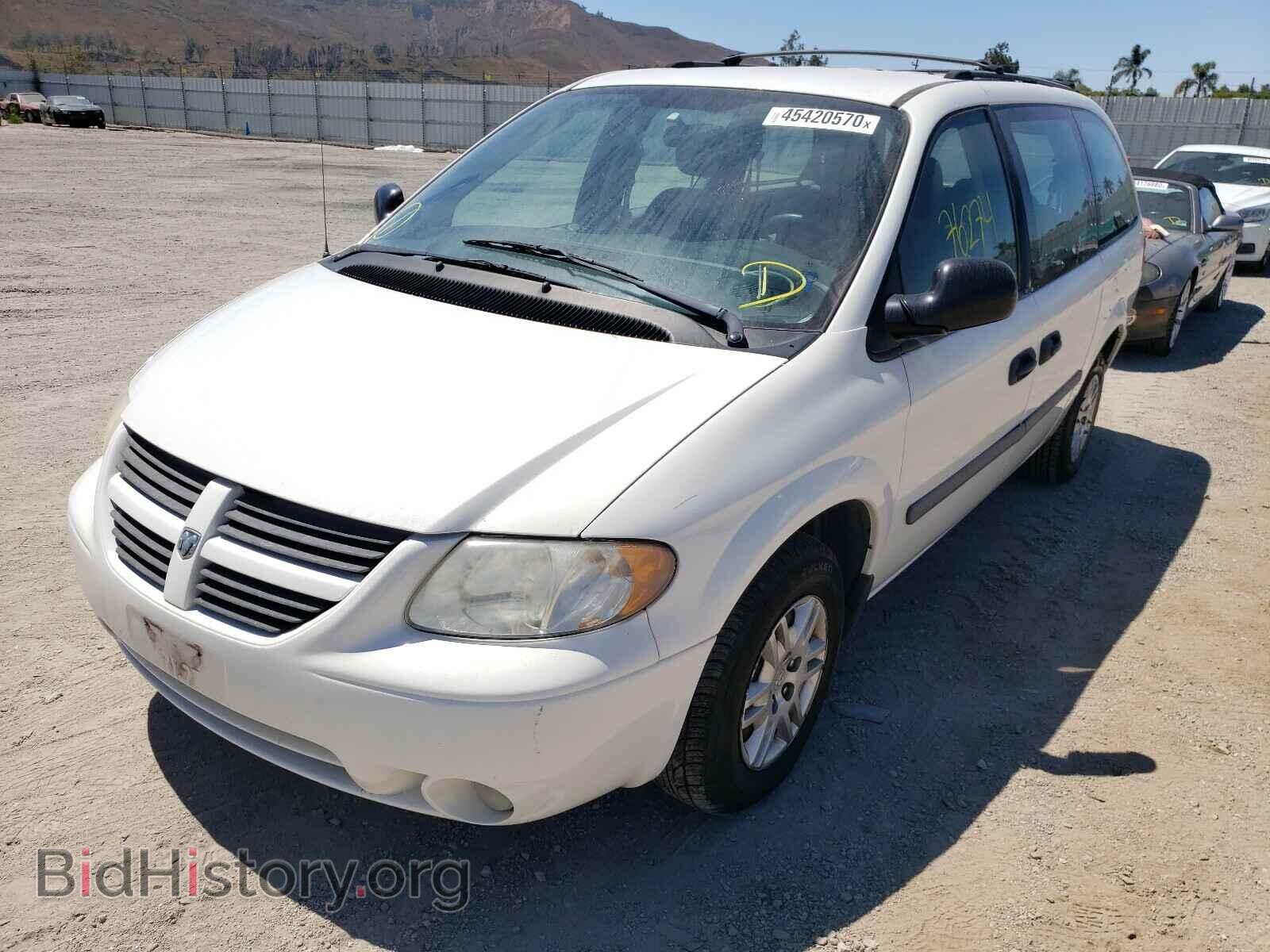 2007 DODGE CARAVAN - VIN: 1D4GP24R27B257564 - Фото 2