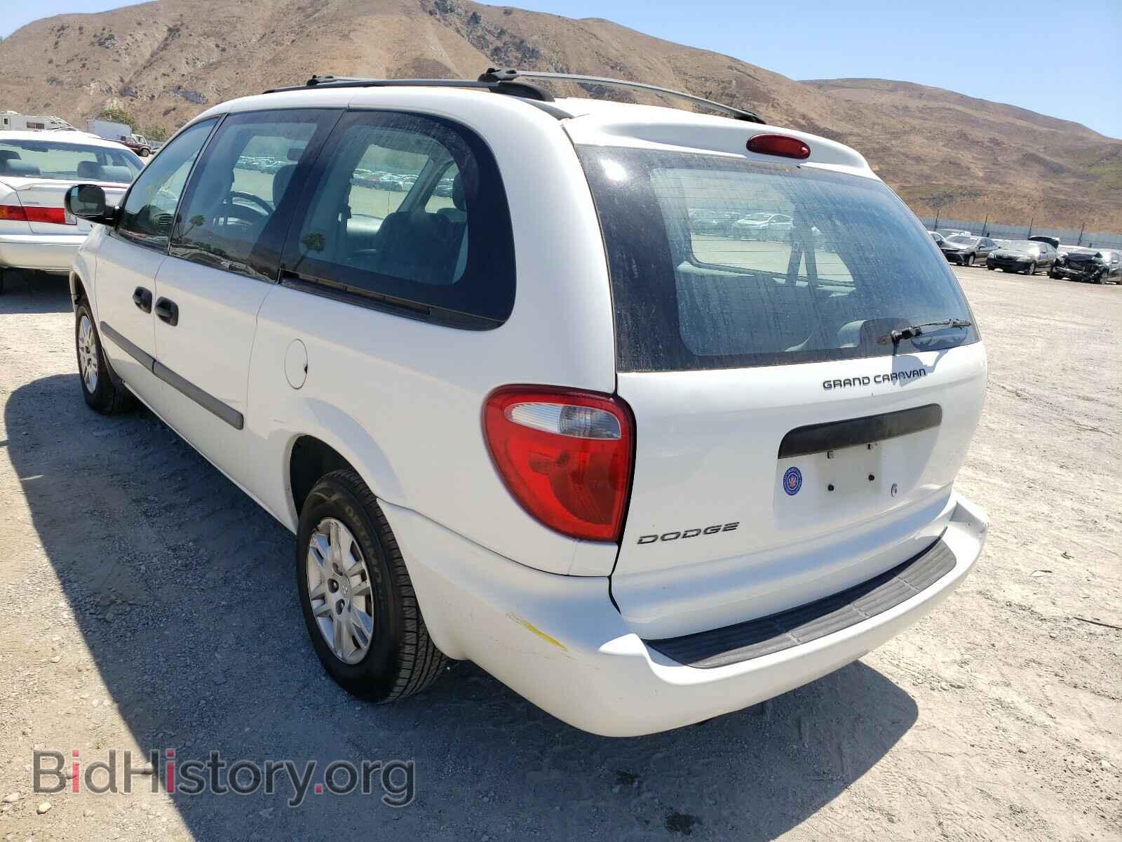 2007 DODGE CARAVAN - VIN: 1D4GP24R27B257564 - Фото 3